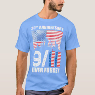 Patriotdagen 20-årsdagen 911 t shirt