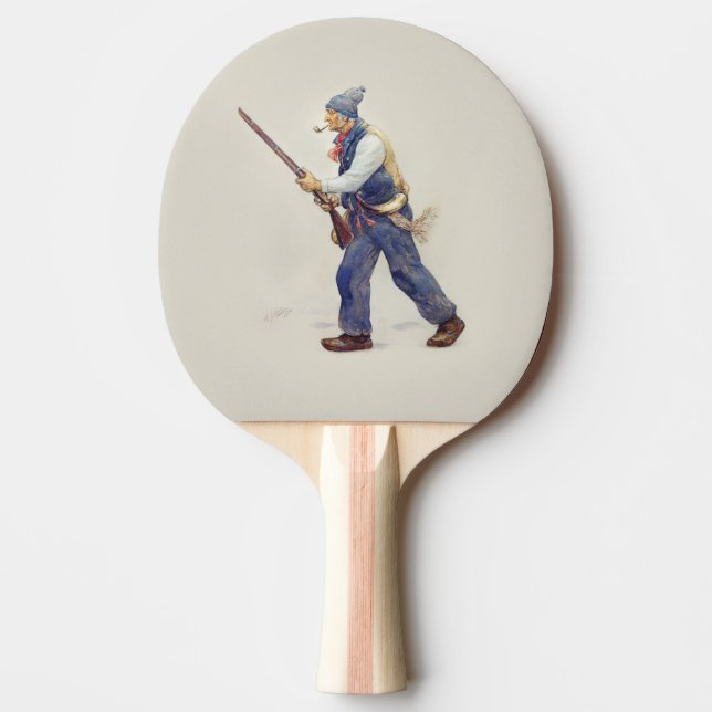Patriote Québec Rébellion 1837-1838 Henri Julien Pingisracket (Framsidan)