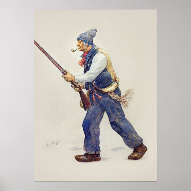 Patriote Québec Rébellion 1837-1838 Henri Julien Poster (Framsidan)