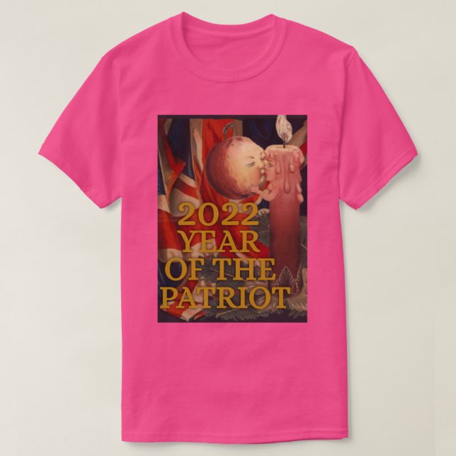patriotens år 2022 t shirt (Design framsida)