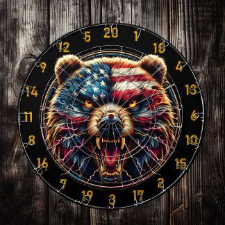 Patriotens Boldest Bear Game Board Darttavla