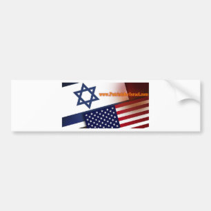 Patrioter för Israel Bildekal