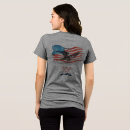 Patrioter ihågkomna grå t shirt