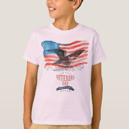 Patrioter ihågkomna ljusrosa t shirt