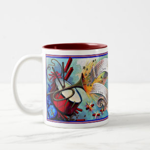 Patriotic 4:e juli Beverage Mugg