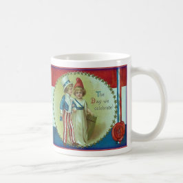 Patriotic 4:e juli Beverage Mugg