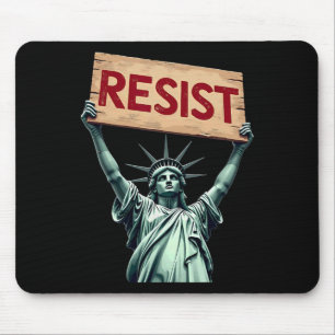 Patriotic 4:e juli-Frihetsgudinnan Resist Tru Musmatta