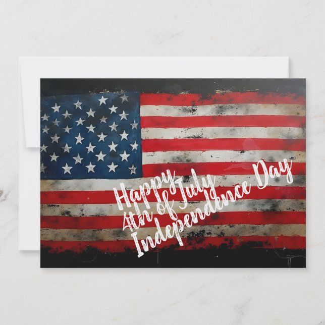 Patriotic 4:e juli Independence day Art (Framsida)