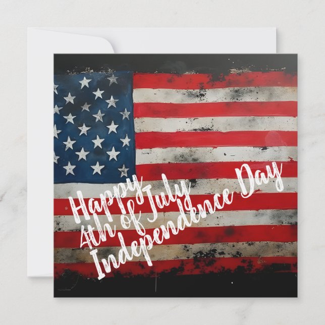 Patriotic 4:e juli Independence day Art (Framsida)