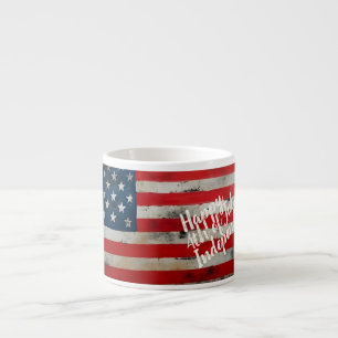 Patriotic 4:e juli Independence day Art Espressomugg