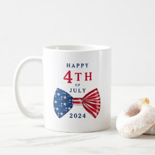 Patriotic 4:e juli kaffemugg