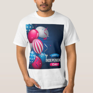 Patriotic 4:e juli T-Shirt Design