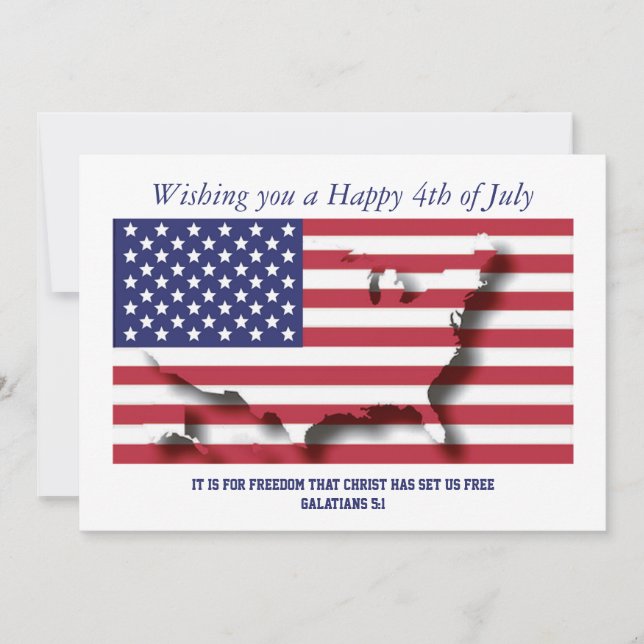 PATRIOTIC 4 JULI för frihetskämpen frigav oss (Framsida)