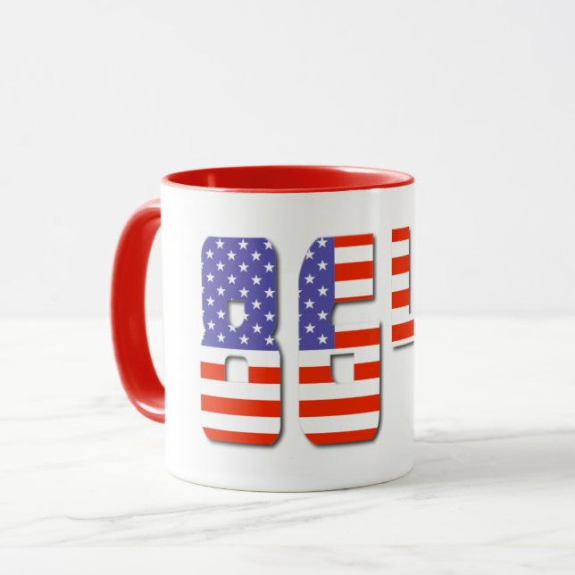 Patriotic 8647 mugg (Framsida vänster)