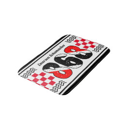 PATRIOTIC 868 Ditt namn | Kontrollerad Flagga på W Badrumsmatta