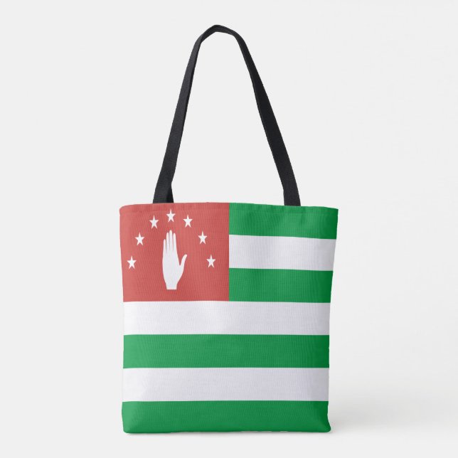 Patriotic Abkhazia Flagga Tygkasse (Baksida)