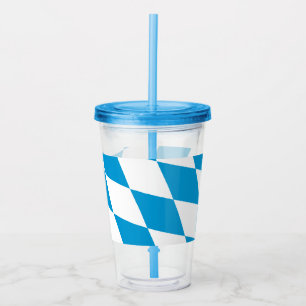 Patriotic Acrylic Tumbler med flagga av Bayern Take Away Mugg