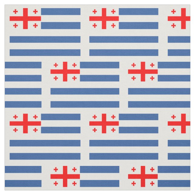 Patriotic Adjara Flagga Tyg (Provkarta)