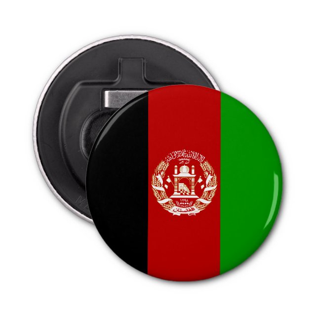 Patriotic Afghanistan Flagga Flasköppnare (Framsidan)