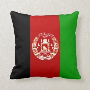 Patriotic Afghanistan Flagga Kudde