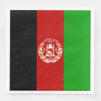Patriotic Afghanistan Flagga