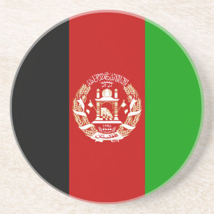 Patriotic Afghanistan Flagga Underlägg