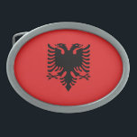 Patriotic Albanian Flagga<br><div class="desc">Albaniens nationella flagga.</div>