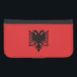 Patriotic Albanian Flagga Galaxy S4 Plånbok<br><div class="desc">Albaniens nationella flagga.</div>