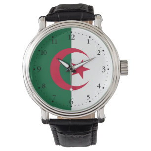 Patriotic Algerian Flagga Armbandsur
