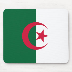 Patriotic Algerian Flagga Musmatta