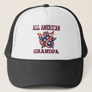 Patriotic All American Grandpa Keps