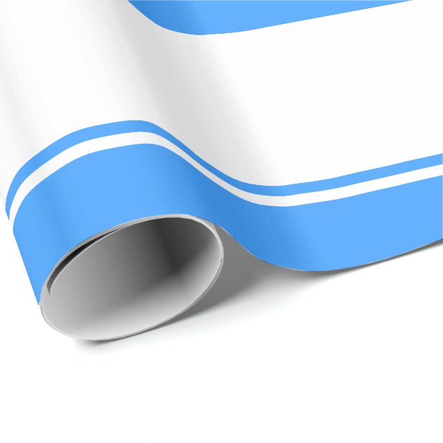 Patriotic Altai Republic Flagga Presentpapper (Rullad Hörn)