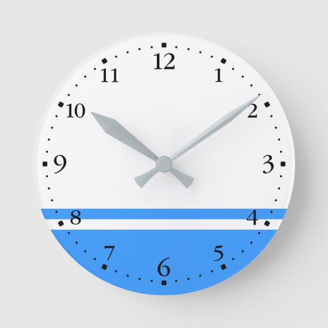 Patriotic Altai Republic Flagga Rund Klocka (Framsida)