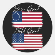 Patriotic America Born Underbara, fortfarande Unde