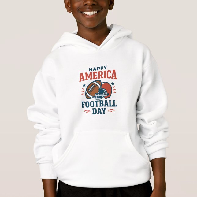  Patriotic America Football Day Tee – Perfect Gift (Framsida)