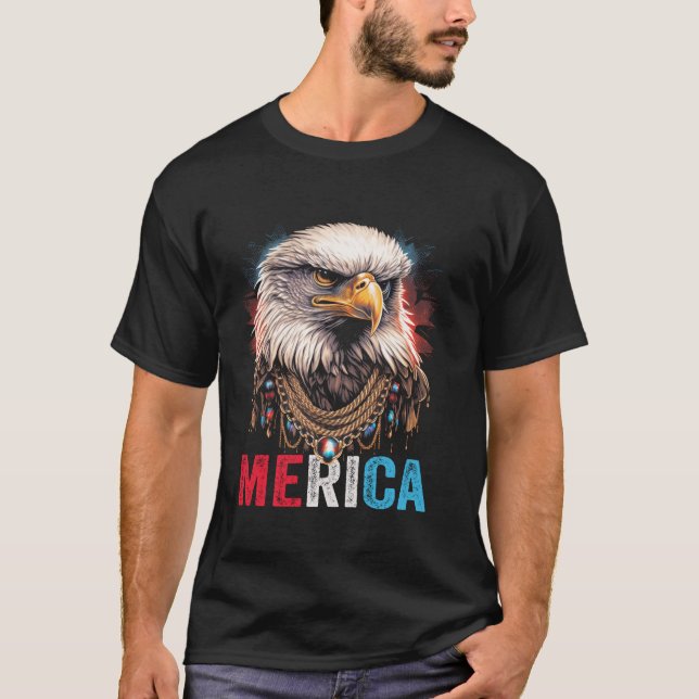 Patriotic America T Shirt (Framsida)