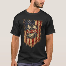 Patriotic American (10) T Shirt