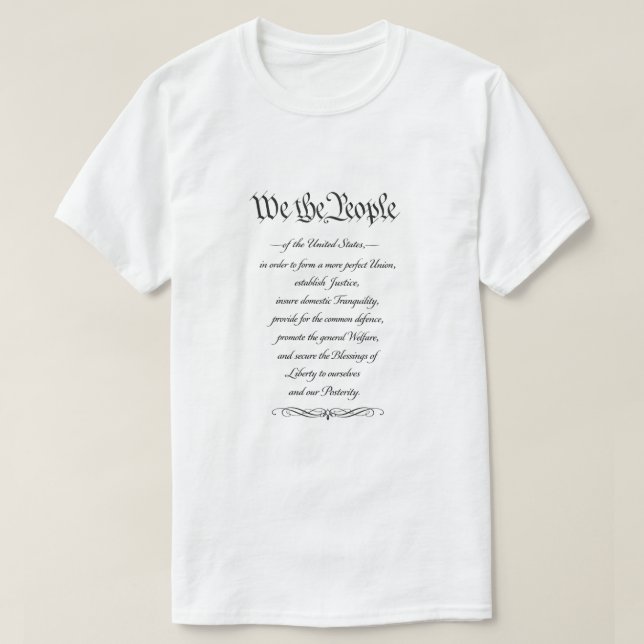 Patriotic American (5b-2) T-Shirt (Design framsida)