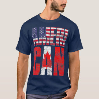 Patriotic American Canada T Shirt