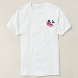 Patriotic American Eagle Head T Shirt