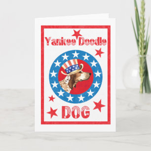 Patriotic American English Coonhound Kort