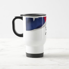 Patriotic American Flag Monogrammed Initial Resemugg