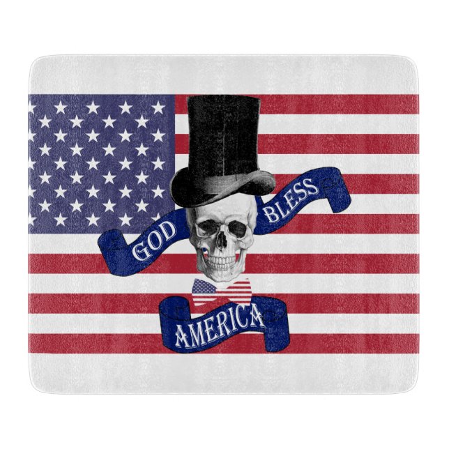 Patriotic American flagga (Framsidan)