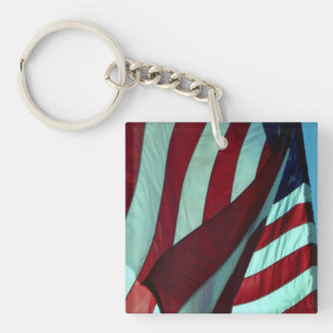 Patriotic American Flagga