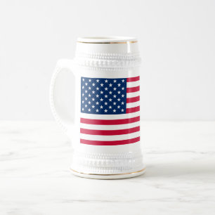 Patriotic American Flagga Beer Stein Sejdel