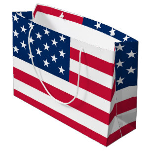 Patriotic American Flagga Gift Bag