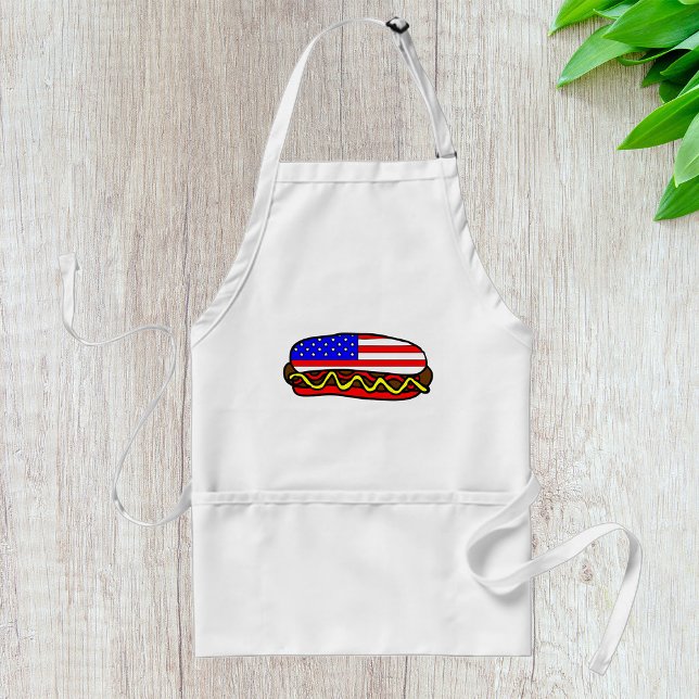 Patriotic American Flagga Hund Förkläde (Skapare uppladdad)