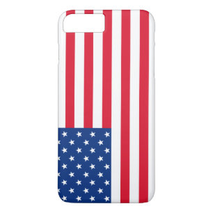 Patriotic American Flagga iphone case