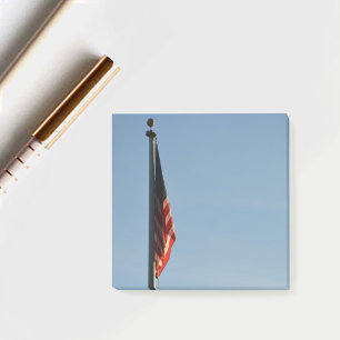 Patriotic American Flagga Post-it Block