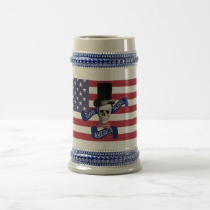 Patriotic American flagga Sejdel